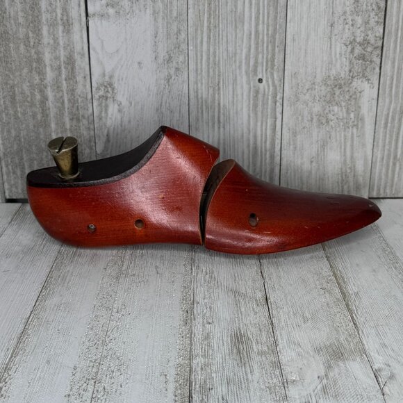 Vintage Mahogany Shoe Tree 11" - Picture 1 of 8
